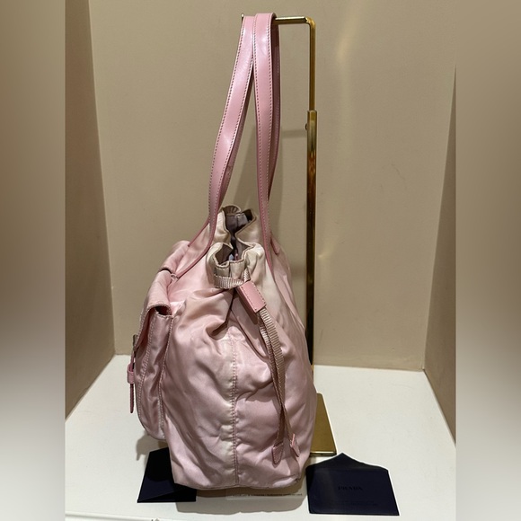Prada Pink Tessuto City Cloth Handbag - Picture 5 of 13